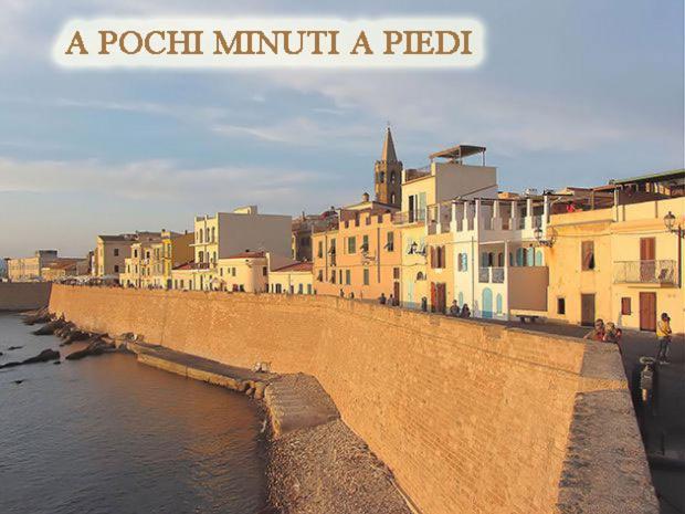 Sette33- Appartamento Centrale, 2 Camere , Terrazzo , Ben Servito Alghero Kültér fotó
